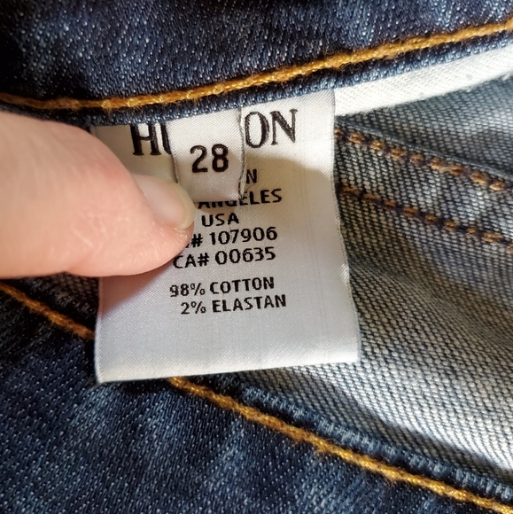 Hudson Colette Skinny Distressed Jeans - Picture 12 of 14